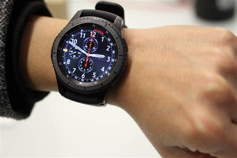 ブラック GALAXY Gear S3 ォッチです