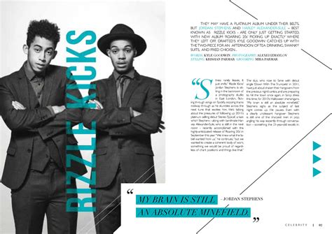 Rizzle Kicks Magazine Spreads :: Behance