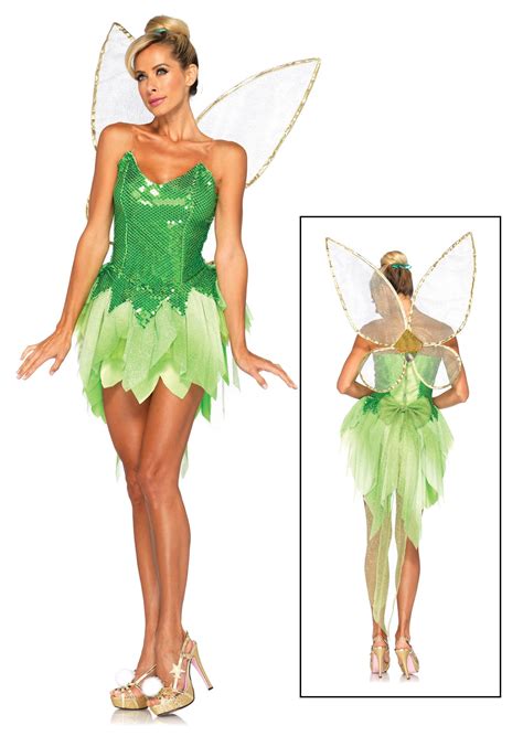 Womens Disney Pixie Dust Tink Costume - Halloween Costume Ideas 2019, #costume #Disney #Dust ...