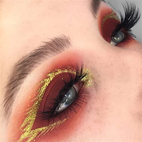 Pinterest: littlemillelemos | Dragon makeup, Eye makeup, Creative eye makeup