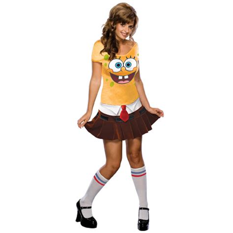 SpongeBob Squarepants Sexy SpongeBob Adult Costume - SpicyLegs.com