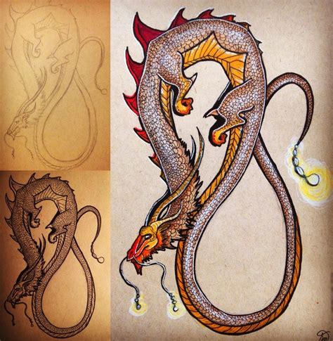 Infinity dragon | Art, Humanoid sketch, Dragon