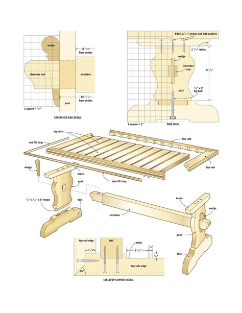 Plans for Coffee Table Woodworking Plans Patterns, Free Woodworking Project Plans, Woodworking ...