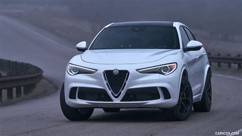 Alfa Romeo Stelvio Quadrifoglio | 2018MY (Color: Trofeo White) | Front