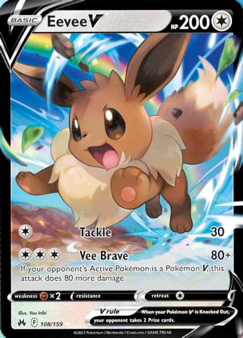 Eevee V from "Crown Zenith"! - PokeBeach | PokéBeach.com Forums