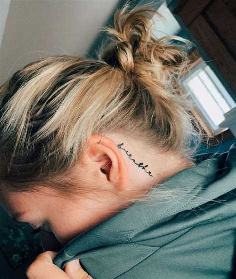 30+ Creative Behind the Ear Tattoos for Women | Behind ear tattoos ...