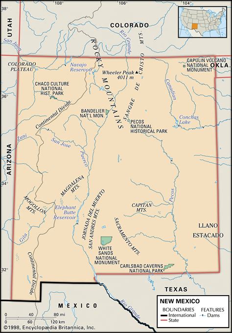 New Mexico | Flag, Facts, Maps, & Points of Interest | Britannica