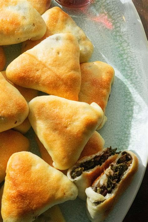 Spinach Fatayer - FalasteeniFoodie