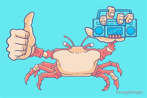 "Crab Hands" by strangethingsA | Redbubble