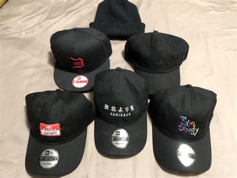 My Em hat collection is growing 😁 : r/Eminem