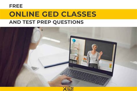 Free Online GED Classes (2024) | Test Prep Toolkit