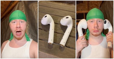 Man Buys AirPods From Wish.com and They're Huge