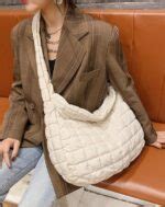 White Textured Bag | Jennie - BlackPink - Fashion Chingu