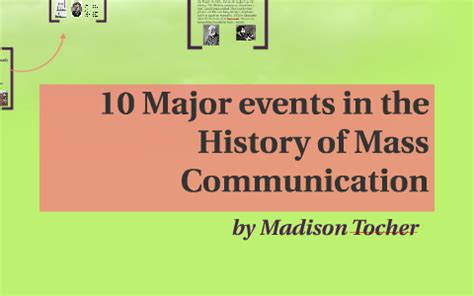 10 Major events in the History of Mass Communication by Madison Tocher ...