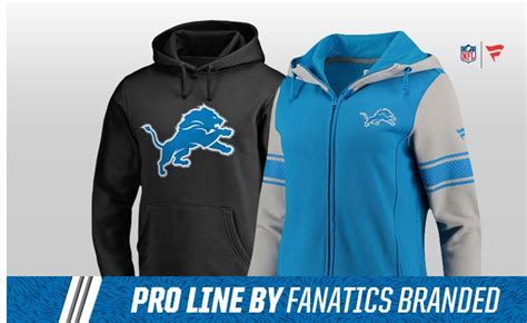 Detroit Lions Gear, Apparel, Merchandise - Official Lions Store