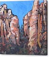 Oak Creek Canyon Painting by Sandy Tracey