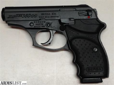 ARMSLIST - For Sale: BERSA THUNDER 380 CONCEALED CARRY .380 ACP 8+1