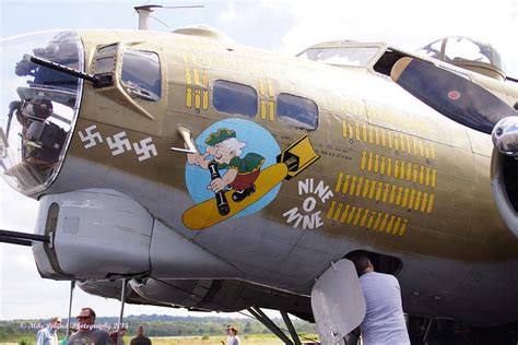 B17 Bomber Nose Art Photograph by Mike Poland - Pixels