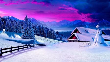 Snowy Mountain Landscape - Mountains & Nature Background Wallpapers on Desktop Nexus (Image 2444388)