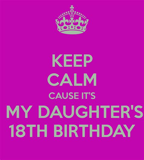 Daughters 18th Birthday Quotes. QuotesGram