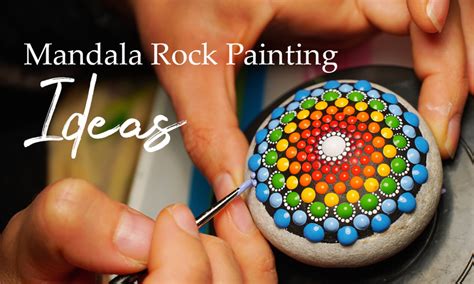 Mandala rock painting is intricate and beautiful, and the amazing part ...