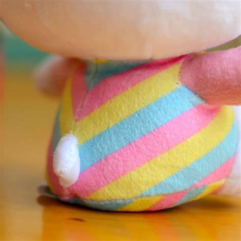 Hello Kitty Bow Cartoon Rainbow Candy Pattern Plush Toys - KawaiiMerch.com