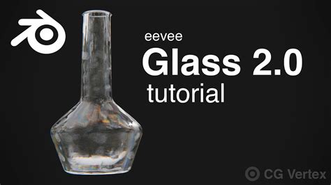 Blender real time eevee glass - Glass 2.0 - YouTube