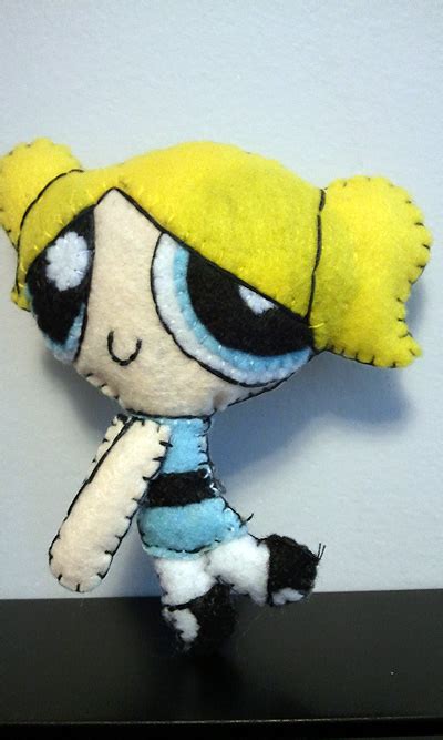 How to Make a Bubbles Power Puff Girls plushie tutorial