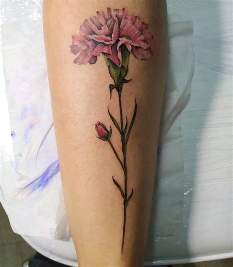 Top 72+ carnation tattoo designs best - thtantai2