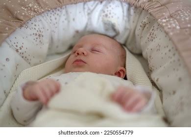 1 Month Old Baby Boy Sleeping Stock Photo 2250554779 | Shutterstock