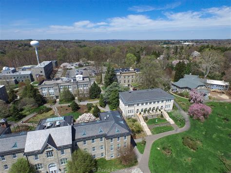 Aerial photos of Swarthmore College campus | David, Janet, and Vanessa