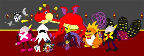 Paper Mario TTYD bosses by DarkDiddyKong on DeviantArt