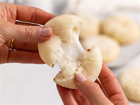 Vegan Mochi Cookies with Mochi Filling | Foodaciously