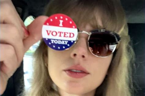 Taylor Swift Urges Fans to Make Their 'Voice Heard' as She Votes Early in Nashville