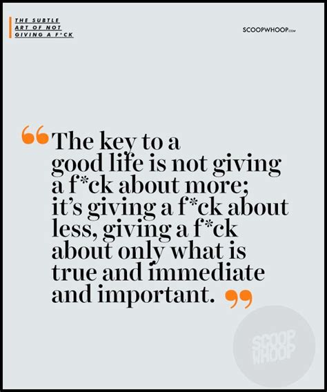 ‘The Subtle Art Of Not Giving A F*ck’ Quotes That Are The Reality Check ...