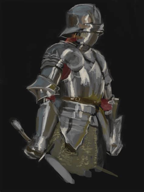 Knight armor Speed Painting by Inari123 on DeviantArt