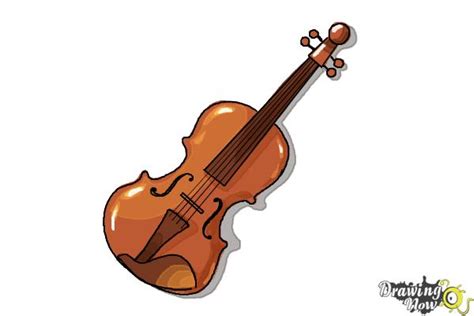 How To Draw A Girl Playing Violin Step By Step - Design Talk