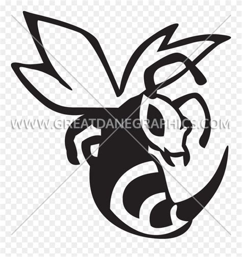 Hornet Clipart Black And White - Png Download (#5598367) - PinClipart