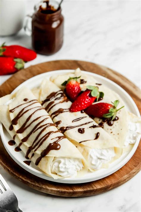 The BEST French Crepes Recipe | Recipe in 2021 | Dessert ingredients ...