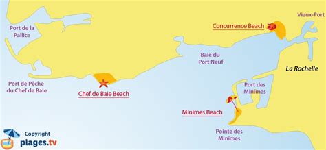 Chef de Baie Beach in La Rochelle - Charente-Maritime - France - Plages.tv