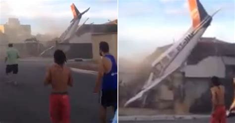 Brazil plane crash kills two – mobile phone footage shows shocking aftermath of killer flight ...