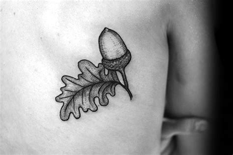 70 Acorn Tattoo Designs for Men | Acorn tattoo, Oak leaf tattoos ...