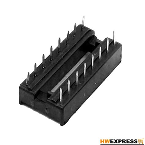 Hot 6P 8P 14P 16P 18P Dual Row Through Hole DIP IC Sockets Block Adapter-in Connectors from ...