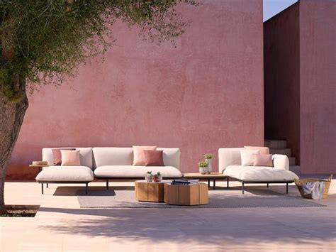 SENJA | Modular sofa Corner modular fabric garden sofa By TRIBÙ ...