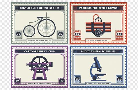 Paper Penny Black Postage stamp design, Vintage Stamps, angle, bicycle, vintage Camera png | PNGWing