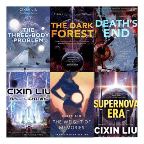 Ranking Author Cixin Liu's Best Books (A Bibliography Countdown) - Book Scrolling