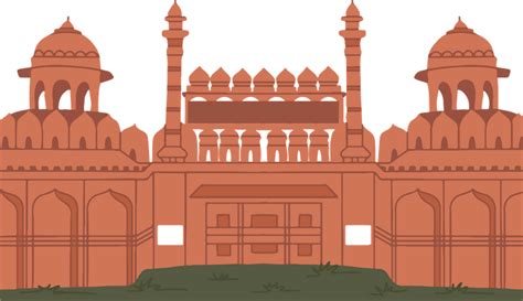 Top 113+ easy red fort drawing - vietkidsiq.edu.vn