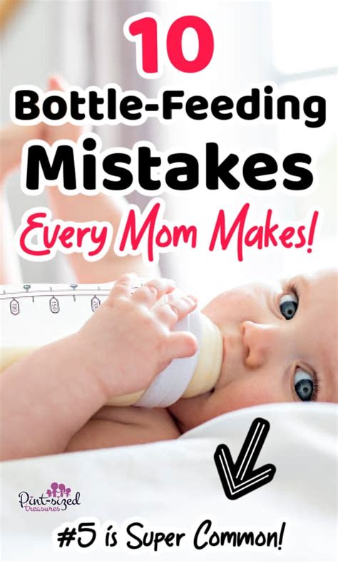 10 Bottle-feeding Mistakes Every Mom Makes · Pint-sized Treasures