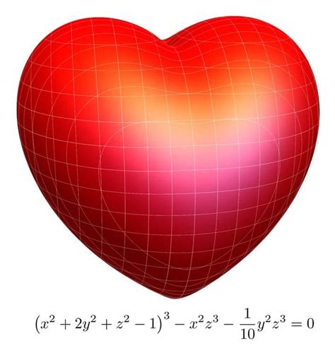 Extra-math - Heart Equation in 3D