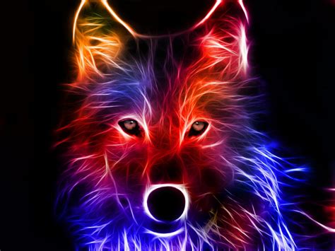 ~~~Glowing wolf~~~ by FluffyFaithy on DeviantArt